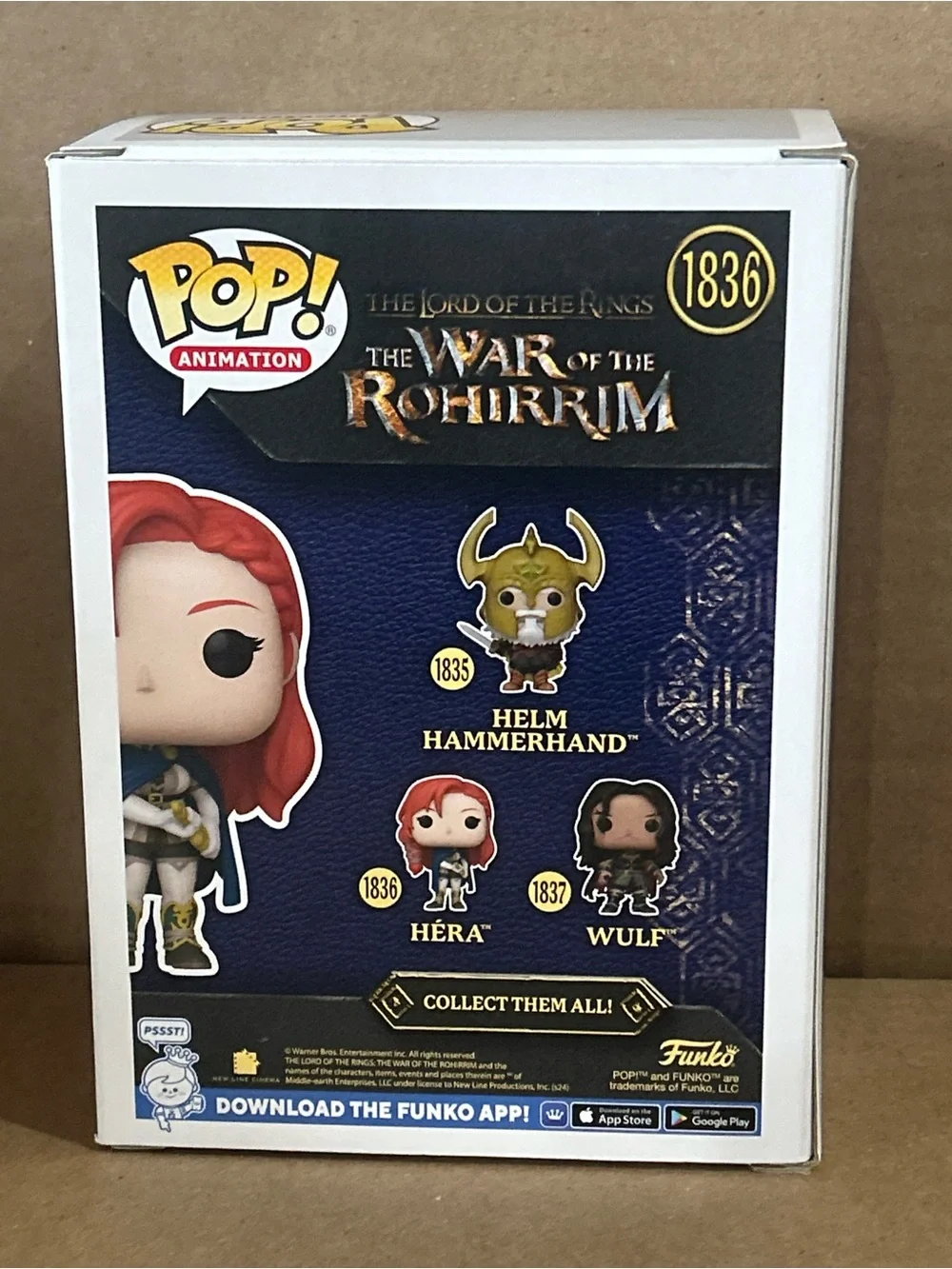 Funko POP! Héra Red Hair Vinyl Figure - Blue Cape